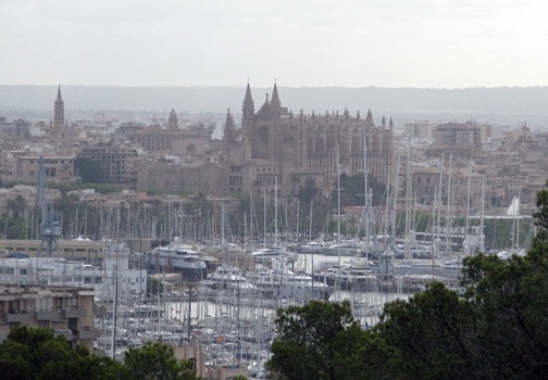 The Cathedral as seen from the ship.