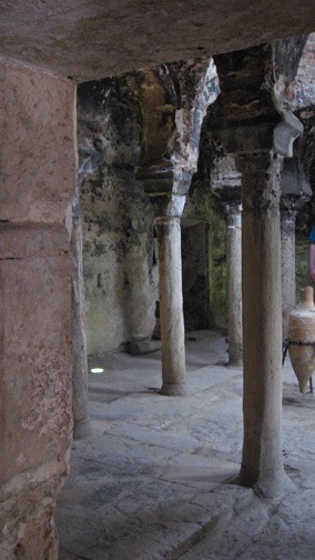 The interior of the baths