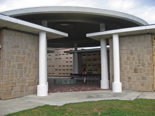 The rotunda at Manasota where the service was held.